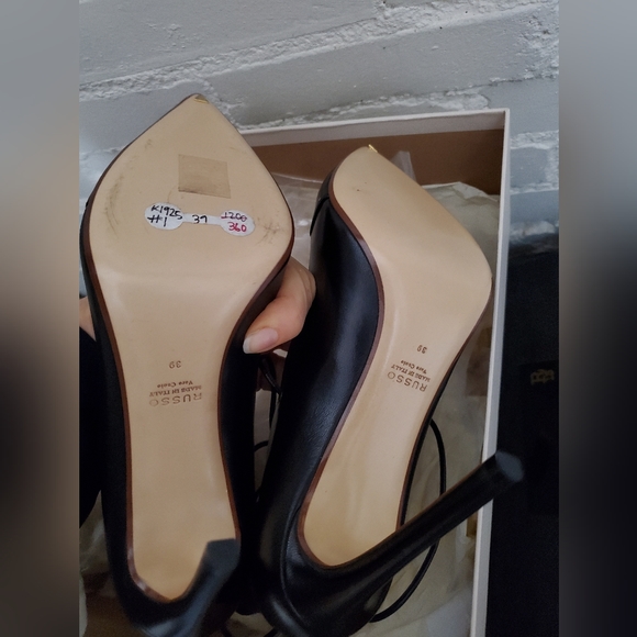 NIB $1200 Francesco Russo laced booties - Picture 5 of 5